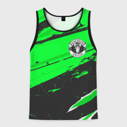 Мужская майка 3D Manchester United sport green