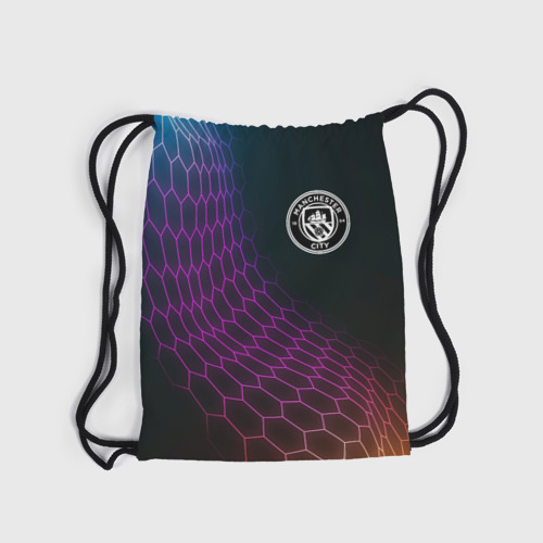 Рюкзак-мешок 3D Manchester City футбольная сетка - фото 6