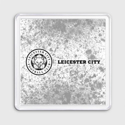 Магнит 55*55 Leicester City sport на светлом фоне по-горизонтали