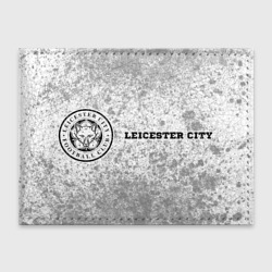 Обложка для студенческого билета Leicester City sport на светлом фоне по-горизонтали