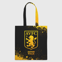 Шоппер 3D Aston Villa - gold gradient