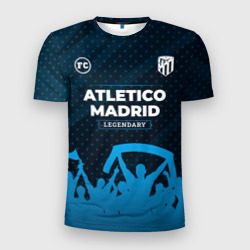 Мужская футболка 3D Slim Atletico Madrid legendary форма фанатов