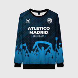 Женский свитшот 3D Atletico Madrid legendary форма фанатов