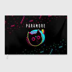 Флаг 3D Paramore - rock star cat