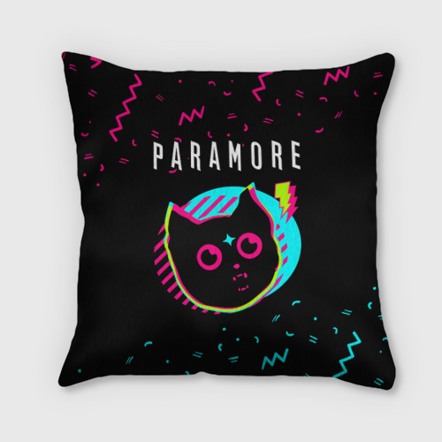 Подушка 3D Paramore - rock star cat