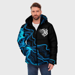 Мужская зимняя куртка 3D Burzum sound wave - фото 2