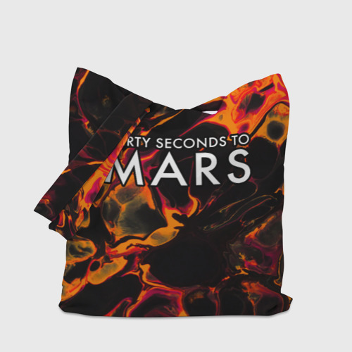 Шоппер 3D Thirty Seconds to Mars red lava - фото 4