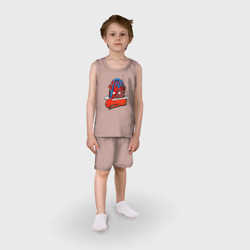 Детская пижама с шортами хлопок Brownie - фото 2