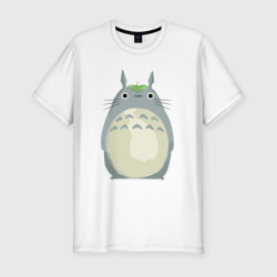 Мужская футболка хлопок Slim Neighbor Totoro