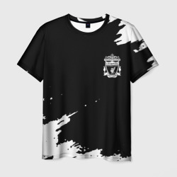Мужская футболка 3D Ливерпуль краски