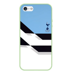 Чехол для iPhone 5/5S матовый Tottenham sport geometry
