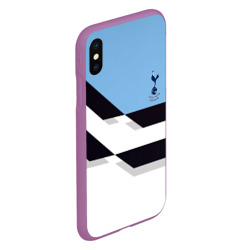 Чехол для iPhone XS Max матовый Tottenham sport geometry - фото 2