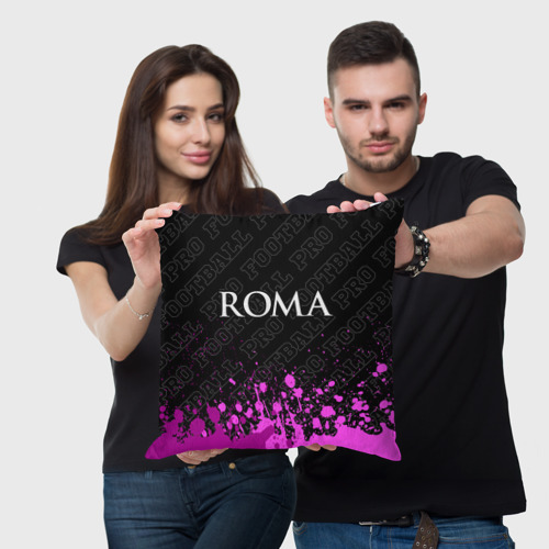 Подушка 3D Roma pro football посередине - фото 3