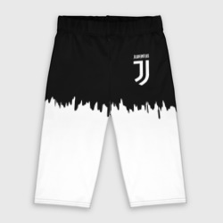 Велосипедки 3D Juventus белый огонь текстура