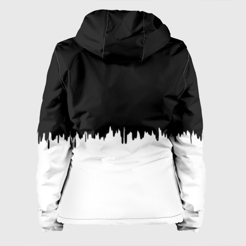 Женская куртка 3D Juventus белый огонь текстура, цвет белый - фото 2