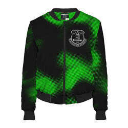 Женский бомбер 3D Everton sport halftone