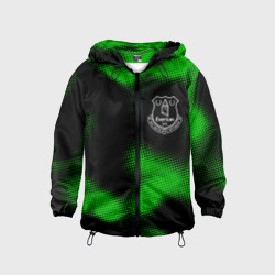 Детская ветровка 3D Everton sport halftone