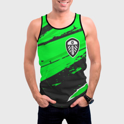 Мужская майка 3D Leeds United sport green - фото 2