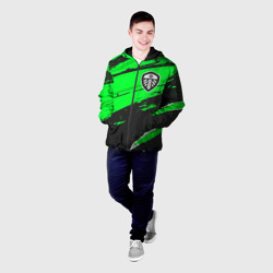 Мужская куртка 3D Leeds United sport green - фото 2