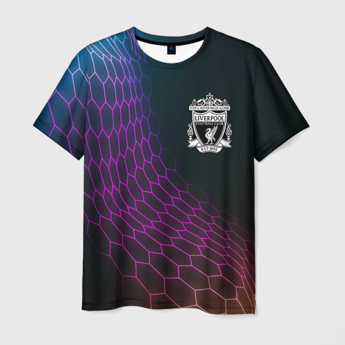 Мужская футболка 3D Liverpool футбольная сетка - купить по цене 1135 ...