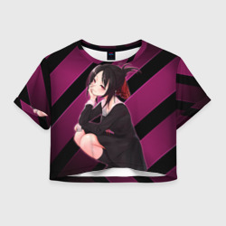 Женская футболка Crop-top 3D Кагуя из Kaguya sama wa Kokurasetai
