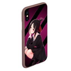 Чехол для iPhone XS Max матовый Кагуя из Kaguya sama wa Kokurasetai - фото 2