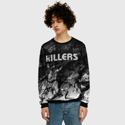 Мужской свитшот 3D The Killers black graphite - фото 2