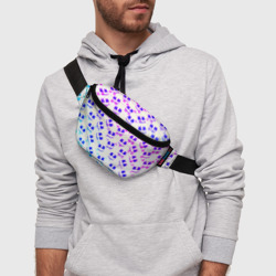 Поясная сумка 3D Marshmello pattern neon - фото 2