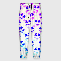 Мужские брюки 3D Marshmello pattern neon