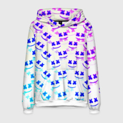 Мужская толстовка 3D Marshmello pattern neon