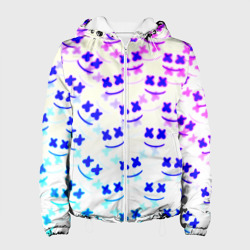 Женская куртка 3D Marshmello pattern neon