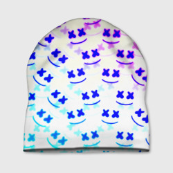 Шапка 3D Marshmello pattern neon