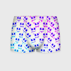 Мужские трусы 3D Marshmello pattern neon