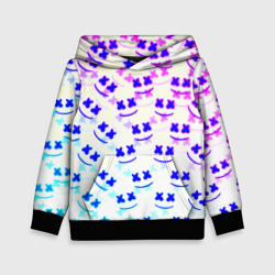 Детская толстовка 3D Marshmello pattern neon