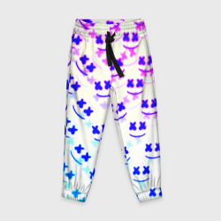 Детские брюки 3D Marshmello pattern neon