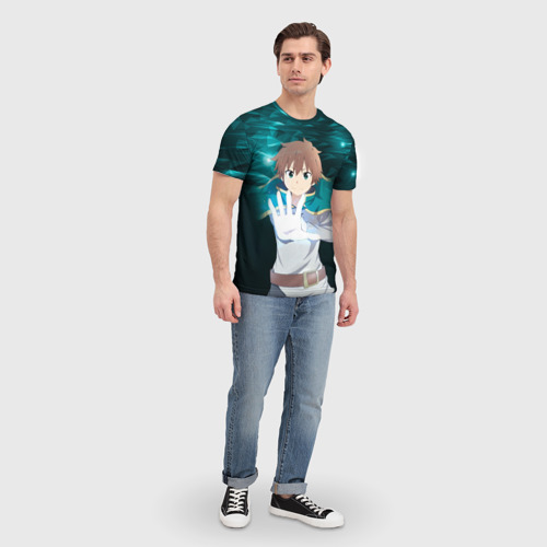 Мужская футболка 3D Казума Сато из Коносубы, цвет 3D печать - фото 5