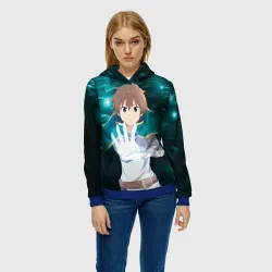 Женская толстовка 3D Казума Сато из Коносубы - фото 2