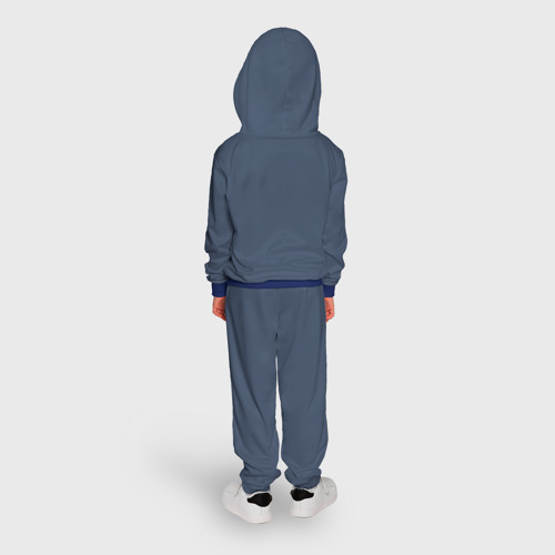 Детский костюм с толстовкой 3D Футбол американский , цвет синий - фото 4