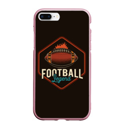 Чехол для iPhone 7Plus/8 Plus матовый Легенда футбола