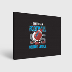 Холст прямоугольный American football college league