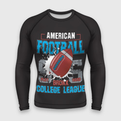 Мужской рашгард 3D American football college league