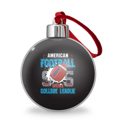 Ёлочный шар American football college league