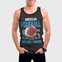 Мужская майка 3D American football college league - фото 2