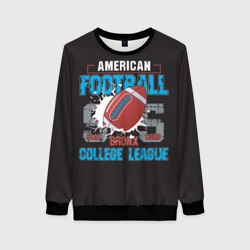 Женский свитшот 3D American football college league