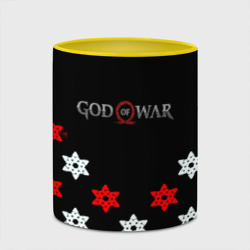 Кружка с полной запечаткой God of war Кратос паттерн - фото 2