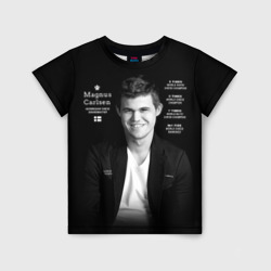 Детская футболка 3D Магнус Карлсен