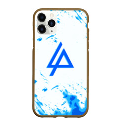 Чехол для iPhone 11 Pro Max матовый Linkin park cold steel abstraction