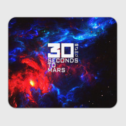 Прямоугольный коврик для мышки Thirty Seconds to Mars space rock