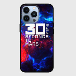 Чехол для iPhone 13 Pro Thirty Seconds to Mars space rock