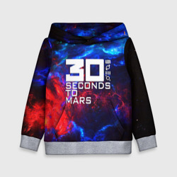 Детская толстовка 3D Thirty Seconds to Mars space rock